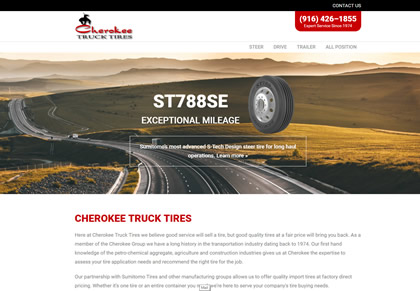 Cherokee Truck Tires Homepage